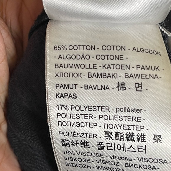 Levi’s 711 Black Denim Jeans Size 20W - Picture 9 of 10